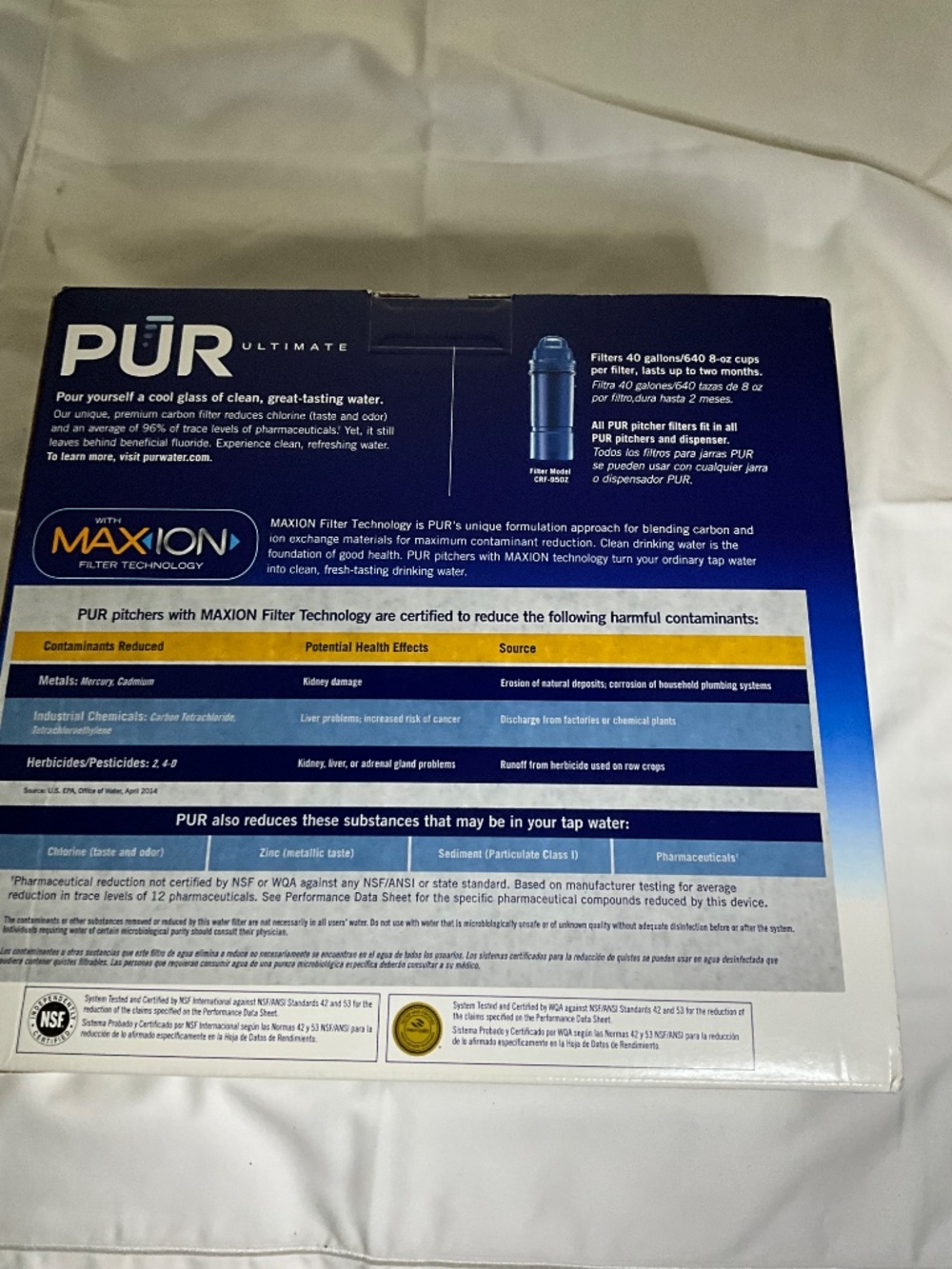 PUR 7-Cup Ultimate Water Pitcher Filtration System - Brand New In Box - Picture 3 of 9